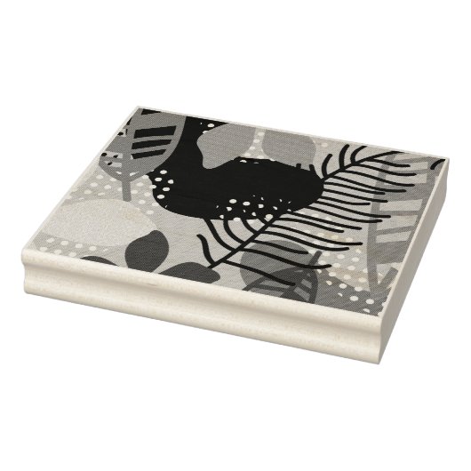 Farbige Blume Gummistempel (Stempel)