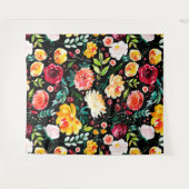 Farbige Blume im englischen Garten Wandteppich (Vorderseite (Horizontal))