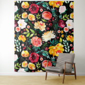 Farbige Blume im englischen Garten Wandteppich (Beispiel)