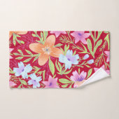 Farbige Blume im Frühjahr, Handtuch (Handtuch)