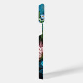 Farbige Blume iPhone Hülle (Rechte Seite)