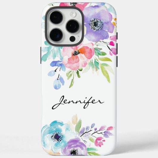 Farbige Blume iPhone/iPad Gehäuse Case-Mate iPhone Hülle (Rückseite)