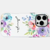 Farbige Blume iPhone/iPad Gehäuse Case-Mate iPhone Hülle (Rückseite (Horizontal))