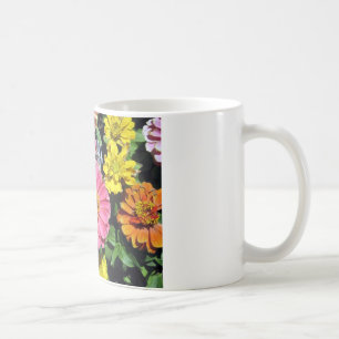 Farbige Blume Kaffeetasse
