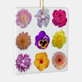 Farbige Blume Keramikornament (Rechts)