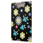 Farbige Blume Klemmbrett (Links)