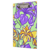 Farbige Blume Klemmbrett (Links)