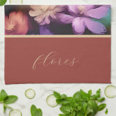 Farbige Blume Küchentücher (Gefaltet)