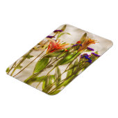 Farbige Blume Magnet (Linke Seite)