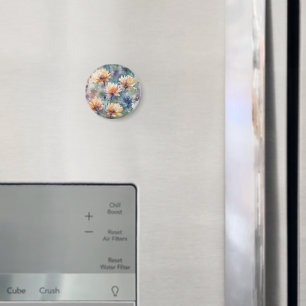Farbige Blume Magnet