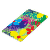 Farbige Blume Magnet (Linke Seite)