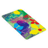 Farbige Blume Magnet (Rechte Seite)