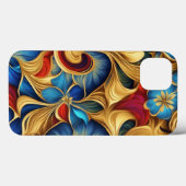 Farbige Blume mehrfarbig Case-Mate iPhone Hülle (Rückseite (Horizontal))