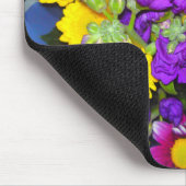 Farbige Blume Mix Mousepad (Ecke)
