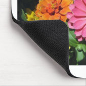 Farbige Blume Mousepad (Ecke)