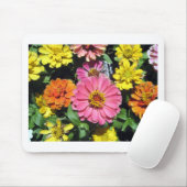 Farbige Blume Mousepad (Mit Mouse)