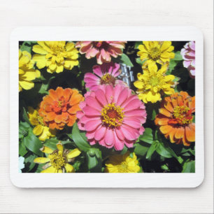 Farbige Blume Mousepad