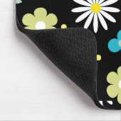Farbige Blume Mousepad (Ecke)