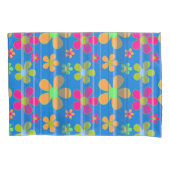 Farbige Blume Muster Muster Kissen Case Kissenbezug (Vorderseite)