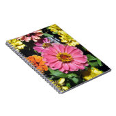 Farbige Blume Notizblock (Rechte Seite)