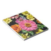 Farbige Blume Notizblock (angewinkelt)