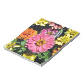 Farbige Blume Notizblock (Rotiert)