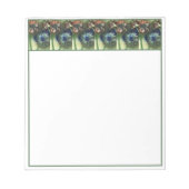 Farbige Blume Notizblock (Vorderseite)