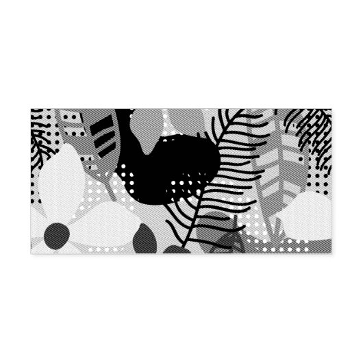 Farbige Blume Permastempel (Design)