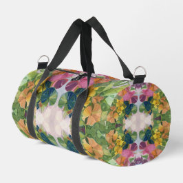 Farbige Blume Petals Aquarellmuster Malerei Duffle Bag