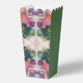 Farbige Blume Petals Aquarellmuster Malerei Geschenkschachtel (Rückseite)