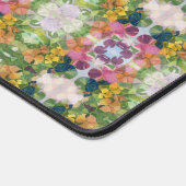 Farbige Blume Petals Aquarellmuster Malerei Schreibtischunterlage (Ecke)