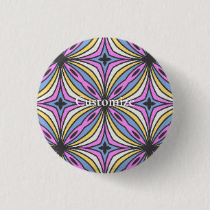 Farbige Blume Petals Thunder_Cove Button