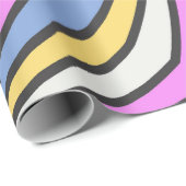 Farbige Blume Petals Thunder_Cove Geschenkpapier (Rolleneckpunkt)