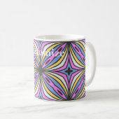 Farbige Blume Petals Thunder_Cove Kaffeetasse (VorderseiteRechts)