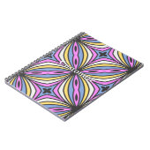 Farbige Blume Petals Thunder_Cove Notizblock (Linke Seite)