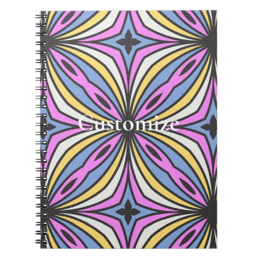 Farbige Blume Petals Thunder_Cove Notizblock (Vorderseite)