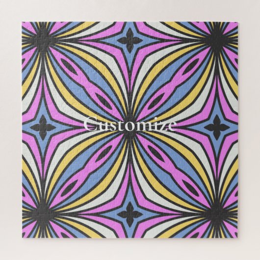 Farbige Blume Petals Thunder_Cove Puzzle (Vertikal)
