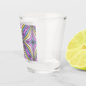 Farbige Blume Petals Thunder_Cove Schnapsglas (Rechts)