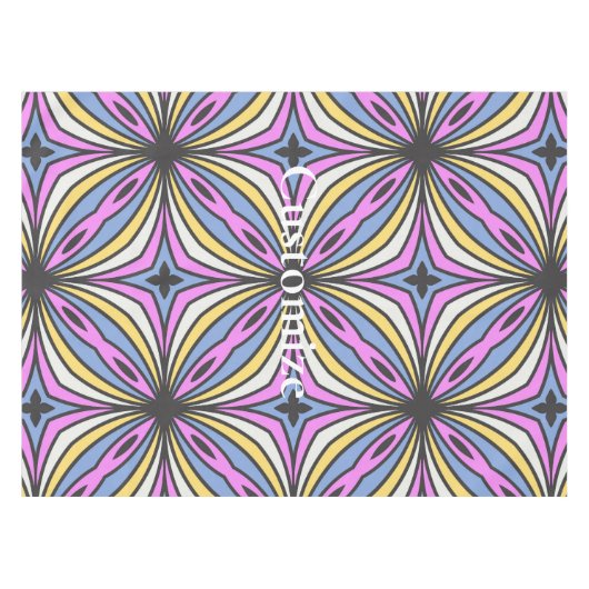 Farbige Blume Petals Thunder_Cove Tischdecke (Vorderseite (Horizontal))