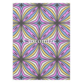 Farbige Blume Petals Thunder_Cove Tischdecke (Vorderseite)