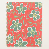 Farbige Blume Planer (Vorderseite)