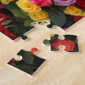 farbige Blume Puzzle (Seite)