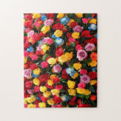 farbige Blume Puzzle (Vertikal)