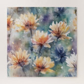Farbige Blume Puzzle (Vertikal)