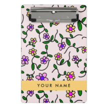 Farbige Blume, rosa Hintergrund, gelb