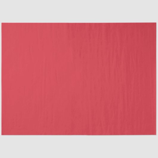 Farbige Blume schlicht rot 18lb Gewebepapier 20x30 Seidenpapier (Vorderseite)