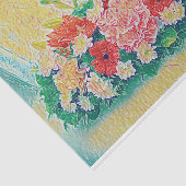 Farbige Blume Seidenpapier (Ausschnitt)