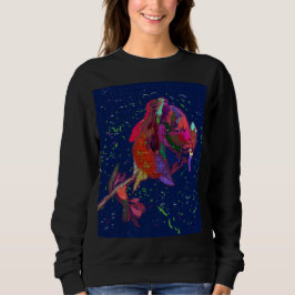 Farbige Blume Sweatshirt