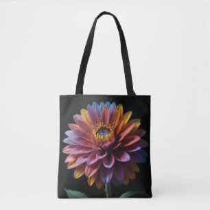 Farbige Blume Tasche