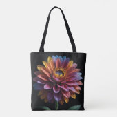 Farbige Blume Tasche (Rückseite)